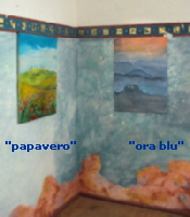 "papavero" "ora blu" Projekt italienische Nacht - Kunsthaus Obernberg - Heinrich Wagner Bildermacher