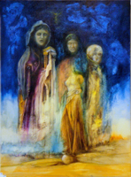 Eros e Thanatos - �lgem�lde von Heinrich Wagner 2009